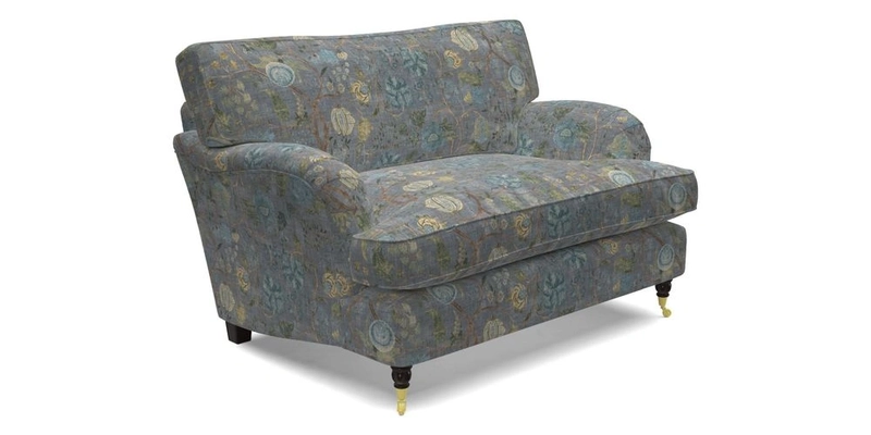 Alwinton Snuggler in Lumino Velvet Wine