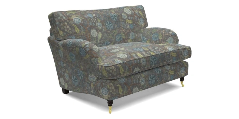 Alwinton Snuggler in Lumino Velvet Wine