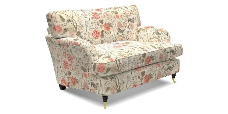 Alwinton Snuggler in Lumino Velvet Wine