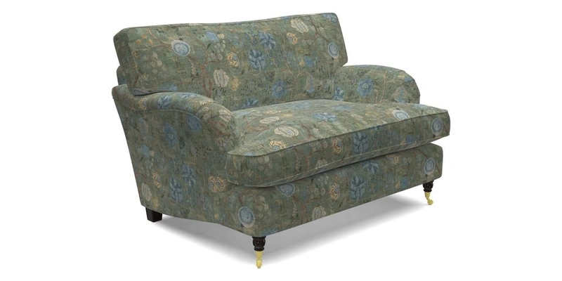 Alwinton Snuggler in Lumino Velvet Wine