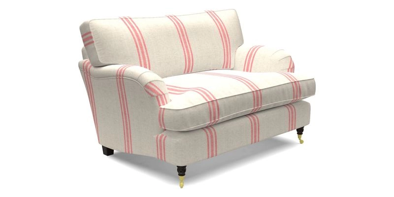 Alwinton Snuggler in Lumino Velvet Wine