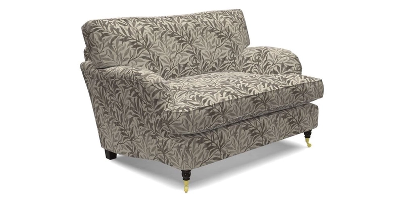 Alwinton Snuggler in Lumino Velvet Wine