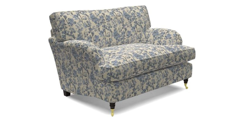 Alwinton snuggler in Lumino Velvet Wine