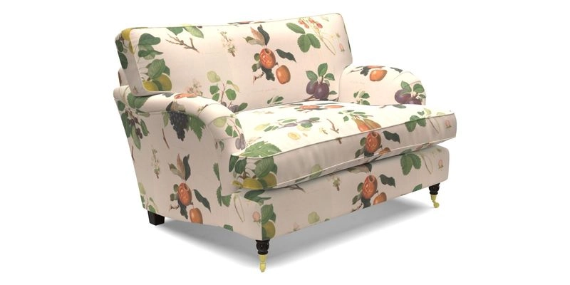 Alwinton Snuggler in Lumino Velvet Wine