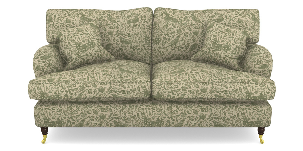 Product photograph of Alwinton 2 5 Seater Sofa In V A Drawn From Nature - Bird And Rabbit - Light Green from Sofas and Stuff Limited