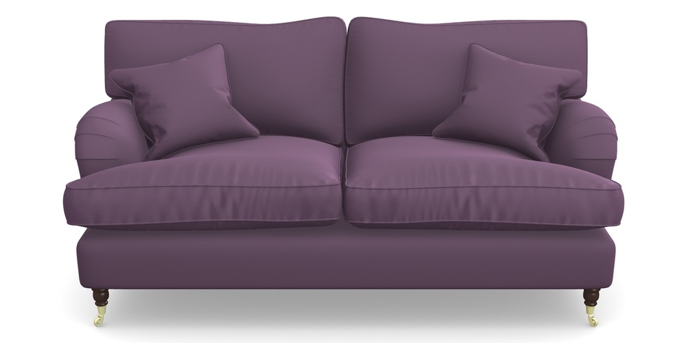 Product photograph of Alwinton 2 5 Seater Sofa In Clever Glossy Velvet - Blackcurrant from Sofas and Stuff Limited