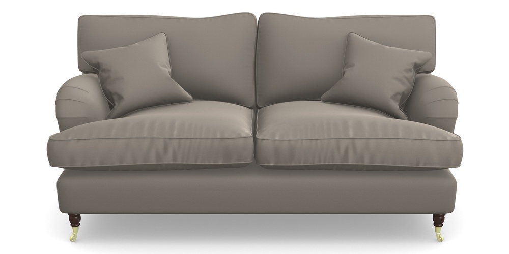 Product photograph of Alwinton 2 5 Seater Sofa In Clever Glossy Velvet - Mole from Sofas and Stuff Limited