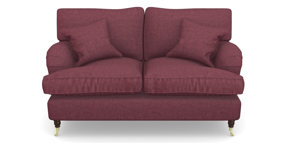 Product photograph of Alwinton 2 Seater Sofa In Easy Clean Plain - Chianti from Sofas and Stuff Limited