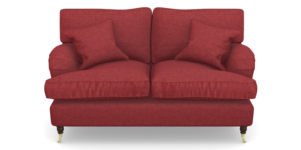 Product photograph of Alwinton 2 Seater Sofa In Easy Clean Plain - Claret from Sofas and Stuff Limited