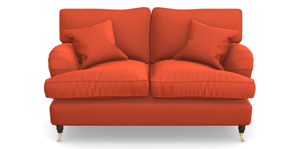 Product photograph of Alwinton 2 Seater Sofa In House Velvet - Terracotta from Sofas and Stuff Limited