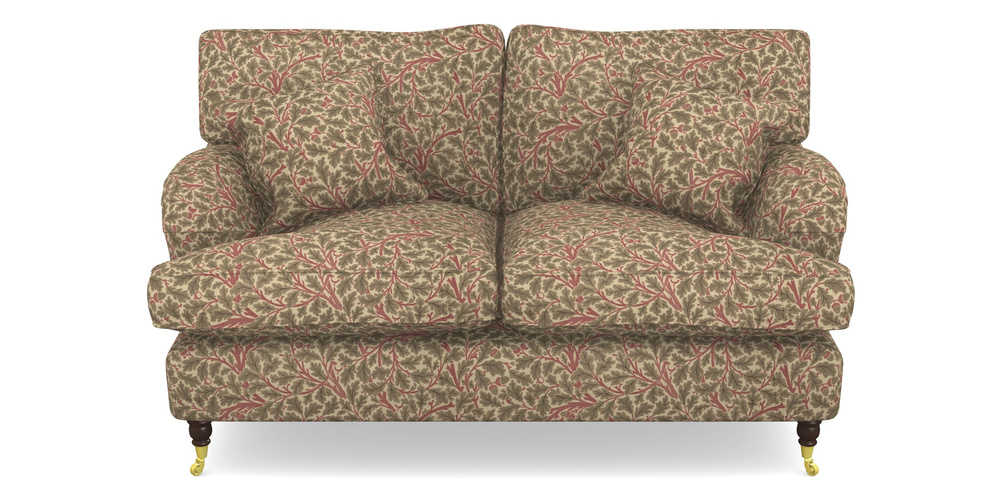 Product photograph of Alwinton 2 Seater Sofa In V A Drawn From Nature Collection - Oak Tree - Red from Sofas and Stuff Limited