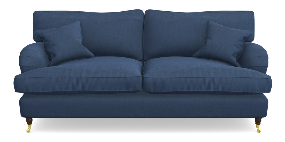 Product photograph of Alwinton 3 Seater Sofa In Clever Tough And Eco Velvet - Agean from Sofas and Stuff Limited