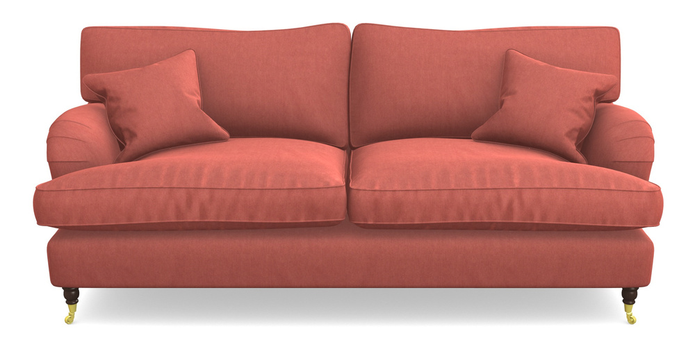 Product photograph of Alwinton 3 Seater Sofa In Clever Tough And Eco Velvet - Damson from Sofas and Stuff Limited