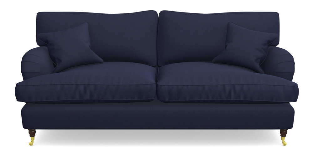 Product photograph of Alwinton 3 Seater Sofa In Clever Tough And Eco Velvet - Indigo from Sofas and Stuff Limited