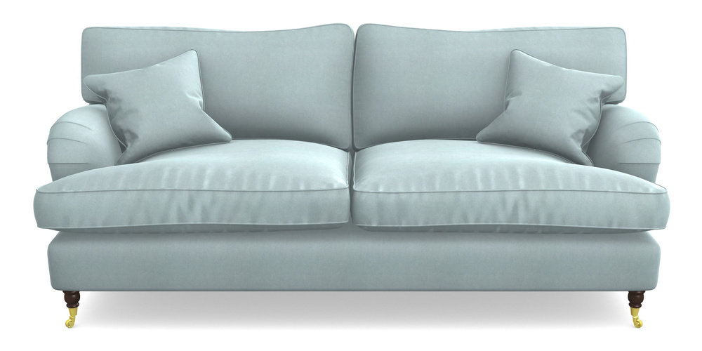 Product photograph of Alwinton 3 Seater Sofa In Clever Tough And Eco Velvet - Mineral from Sofas and Stuff Limited