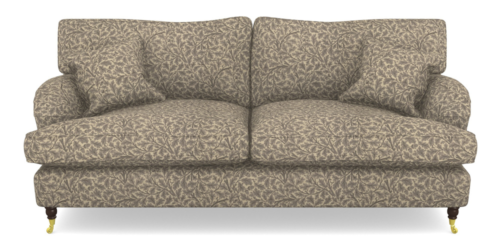 Product photograph of Alwinton 3 Seater Sofa In V A Drawn From Nature Collection - Oak Tree - Grey from Sofas and Stuff Limited