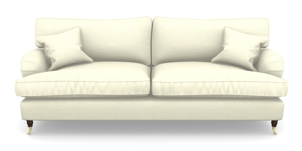 Product photograph of Alwinton 4 Seater Sofa In Basket Weave - Cream from Sofas and Stuff Limited