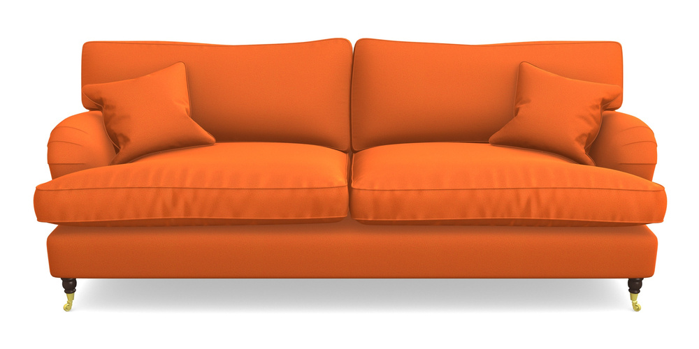 Product photograph of Alwinton 4 Seater Sofa In Clever Glossy Velvet - Seville from Sofas and Stuff Limited