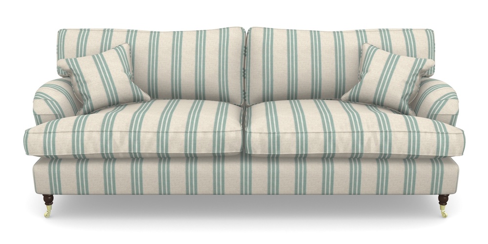 Product photograph of Alwinton 4 Seater Sofa In Cloth 18 Stripes - Bengal - Basil from Sofas and Stuff Limited