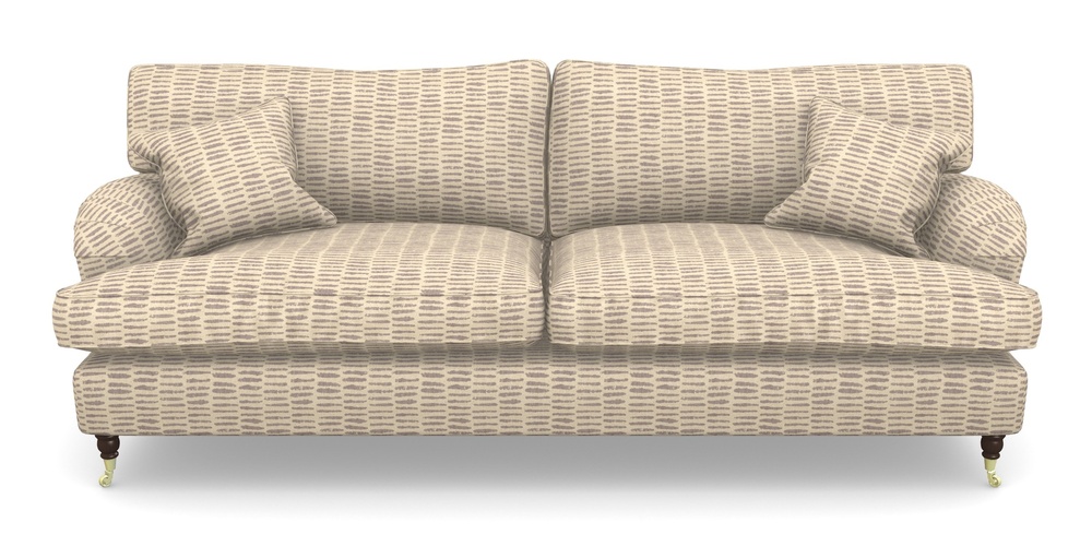 Product photograph of Alwinton 4 Seater Sofa In Cloth 18 - Daub - Berry from Sofas and Stuff Limited