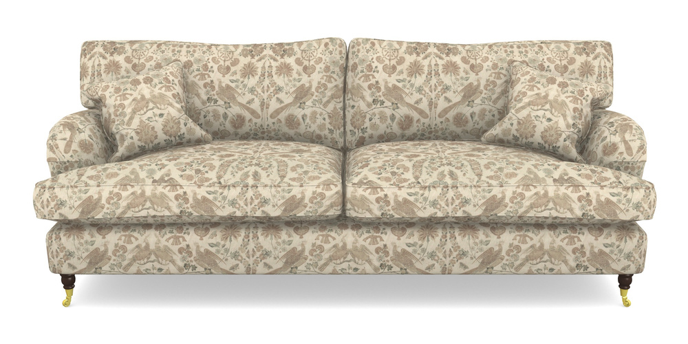 Product photograph of Alwinton 4 Seater Sofa In V A Brompton Collection - Coromandel - Assam Tea from Sofas and Stuff Limited