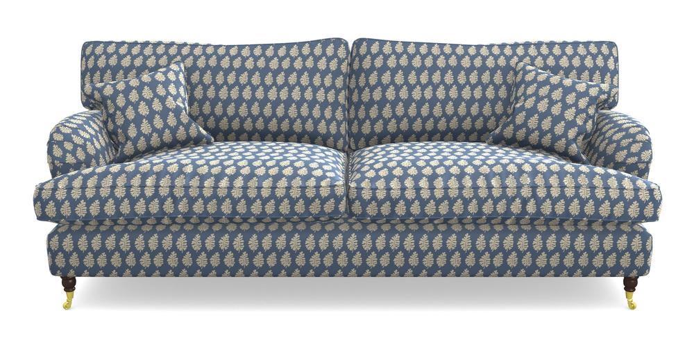 Product photograph of Alwinton 4 Seater Sofa In Cloth 21 - Oak Leaf - Bilberry from Sofas and Stuff Limited