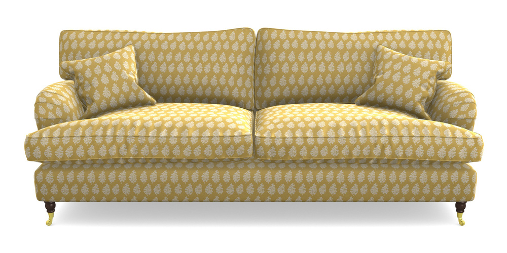Product photograph of Alwinton 4 Seater Sofa In Cloth 21 - Oak Leaf - Canary from Sofas and Stuff Limited