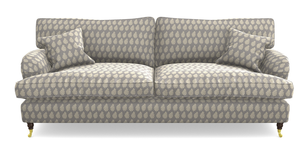 Product photograph of Alwinton 4 Seater Sofa In Cloth 21 - Oak Leaf - Magnesium from Sofas and Stuff Limited