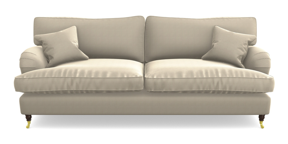 Product photograph of Alwinton 4 Seater Sofa In Cloth 21 - Simple Stripe - Beech from Sofas and Stuff Limited