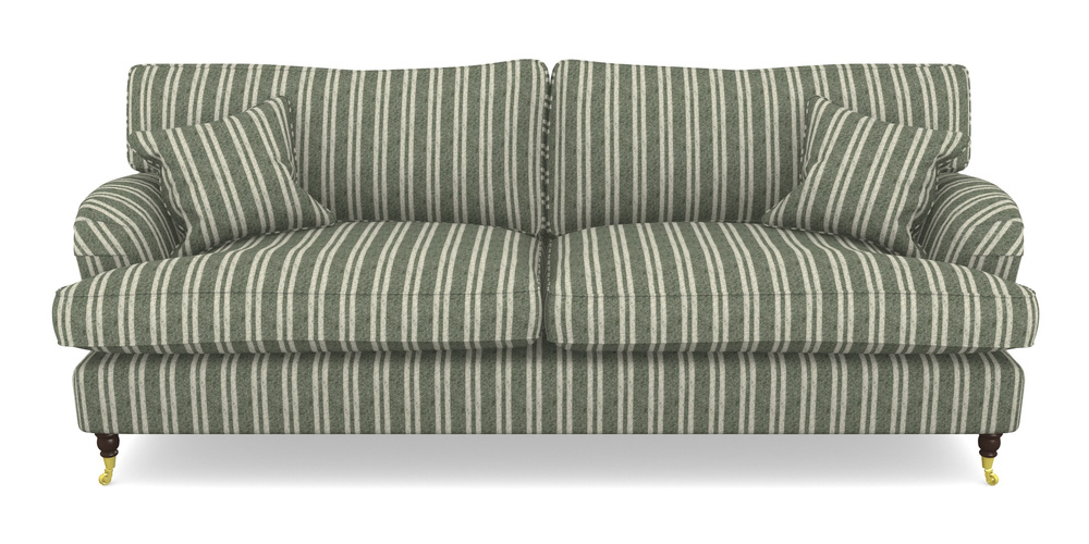 Product photograph of Alwinton 4 Seater Sofa In Cloth 22 - Barcode - Courgette from Sofas and Stuff Limited