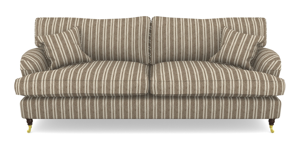 Product photograph of Alwinton 4 Seater Sofa In Cloth 22 - Barcode - Peat from Sofas and Stuff Limited