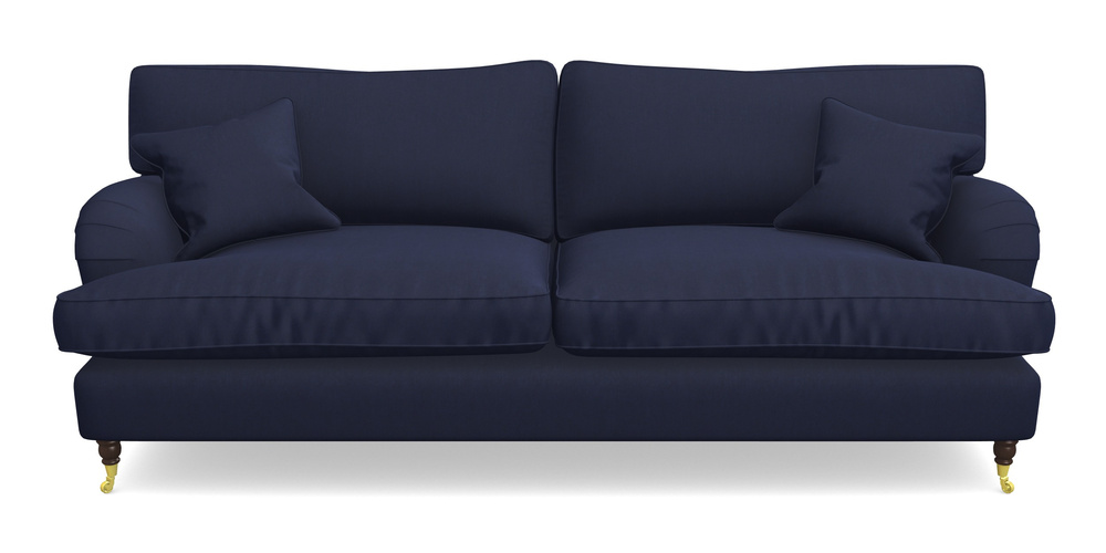Product photograph of Alwinton 4 Seater Sofa In Clever Tough And Eco Velvet - Indigo from Sofas and Stuff Limited