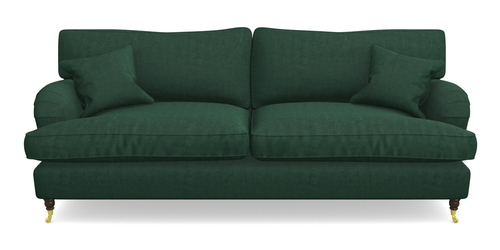 Product photograph of Alwinton 4 Seater Sofa In Clever Tough And Eco Velvet - Pine from Sofas and Stuff Limited