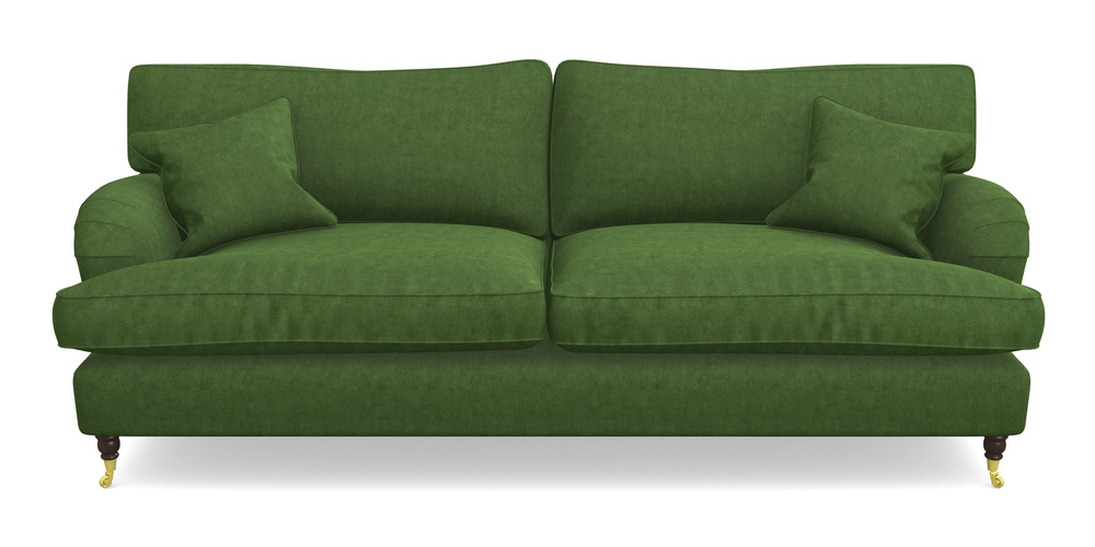 Product photograph of Alwinton 4 Seater Sofa In Clever Tough And Eco Velvet - Shamrock from Sofas and Stuff Limited