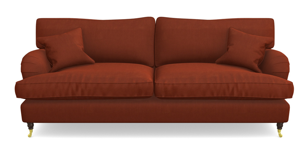 Product photograph of Alwinton 4 Seater Sofa In Clever Tough And Eco Velvet - Tawny from Sofas and Stuff Limited