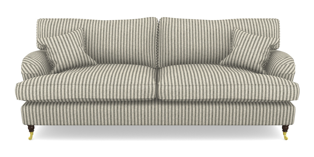 Product photograph of Alwinton 4 Seater Sofa In Cloth 22 - Pinstripe - Seal from Sofas and Stuff Limited