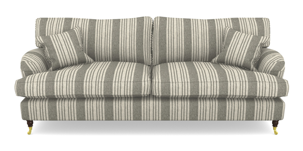 Product photograph of Alwinton 4 Seater Sofa In Cloth 22 - Bayadere - Seal from Sofas and Stuff Limited