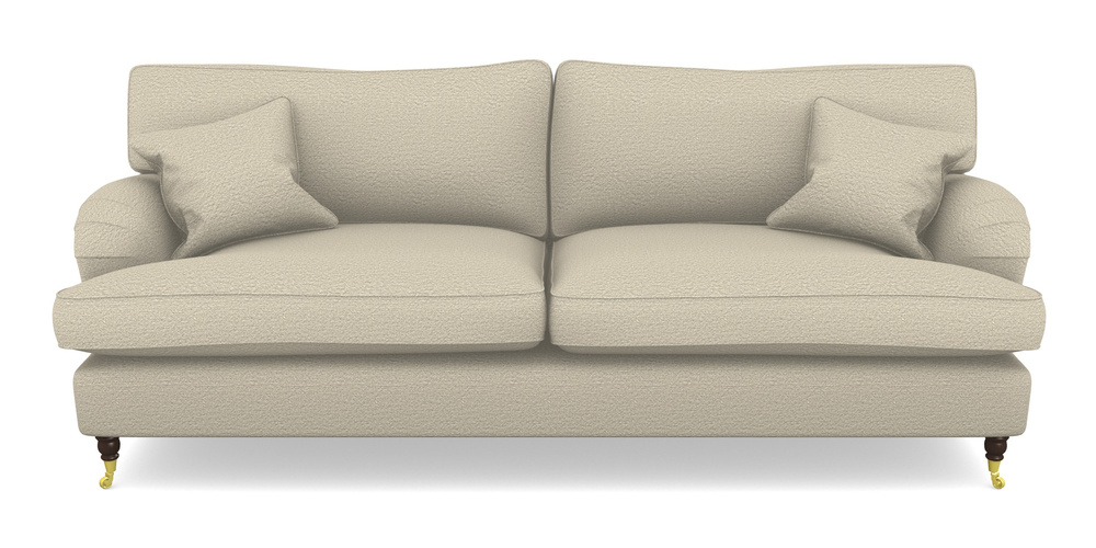 Product photograph of Alwinton 4 Seater Sofa In Cloth 20 - Design 6 - Natural Linen from Sofas and Stuff Limited