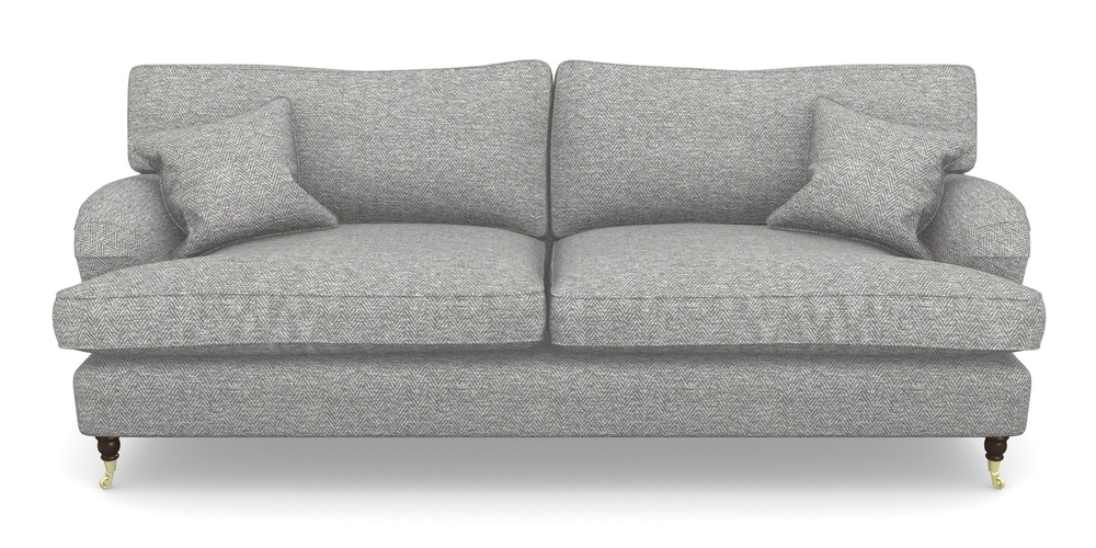 Product photograph of Alwinton 4 Seater Sofa In Dundee Herringbone - Marble from Sofas and Stuff Limited