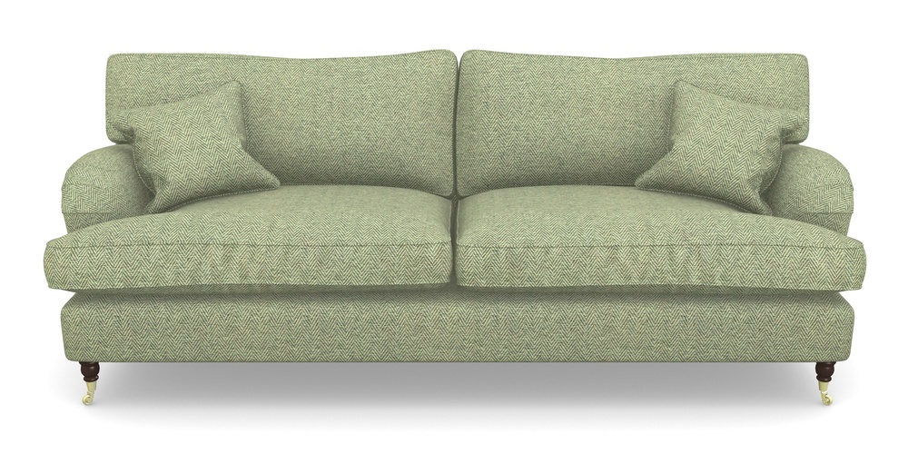 Product photograph of Alwinton 4 Seater Sofa In Dundee Herringbone - Sage from Sofas and Stuff Limited
