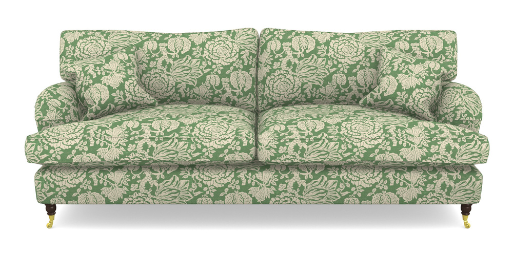 Product photograph of Alwinton 4 Seater Sofa In V A Brompton Collection - Flowering Kale - Basil from Sofas and Stuff Limited