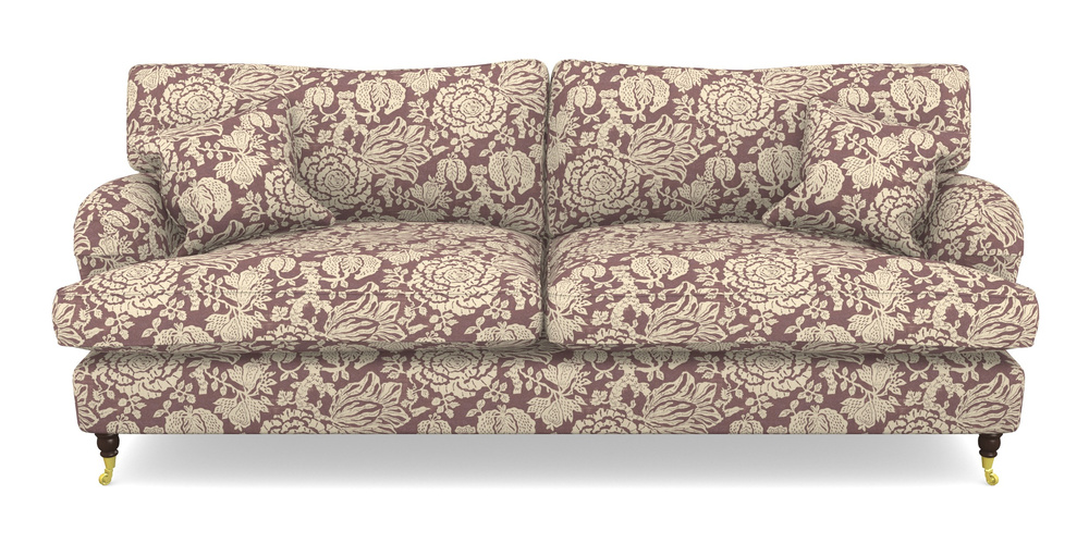 Product photograph of Alwinton 4 Seater Sofa In V A Brompton Collection - Flowering Kale - Cacao from Sofas and Stuff Limited