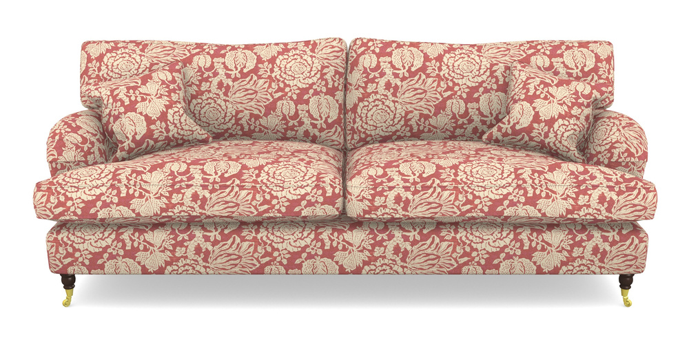 Product photograph of Alwinton 4 Seater Sofa In V A Brompton Collection - Flowering Kale - Chilli from Sofas and Stuff Limited