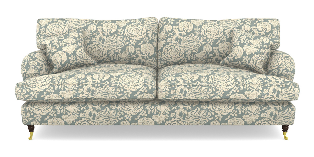 Product photograph of Alwinton 4 Seater Sofa In V A Brompton Collection - Flowering Kale - Pebble from Sofas and Stuff Limited