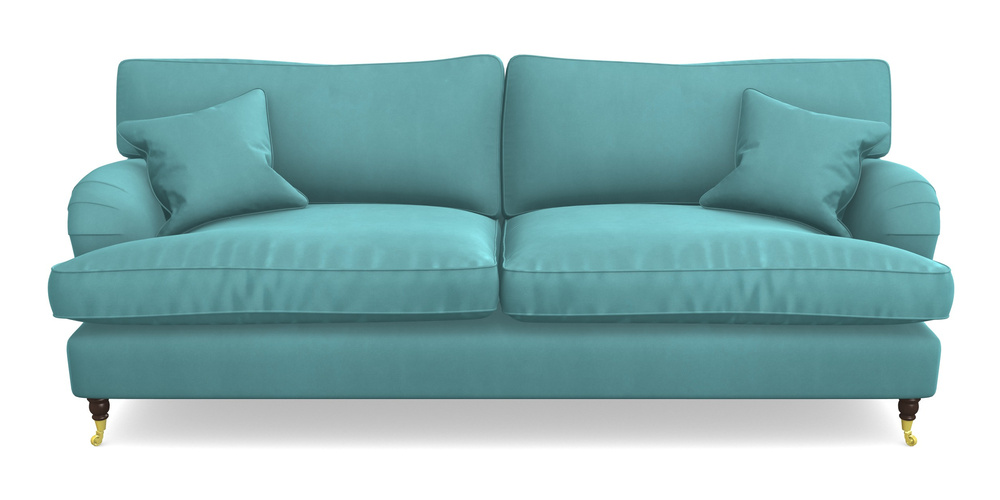 Product photograph of Alwinton 4 Seater Sofa In House Clever Velvet - Duck Egg from Sofas and Stuff Limited