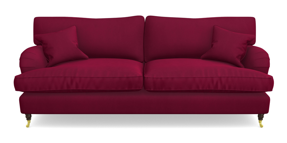 Product photograph of Alwinton 4 Seater Sofa In House Clever Velvet - Wine from Sofas and Stuff Limited
