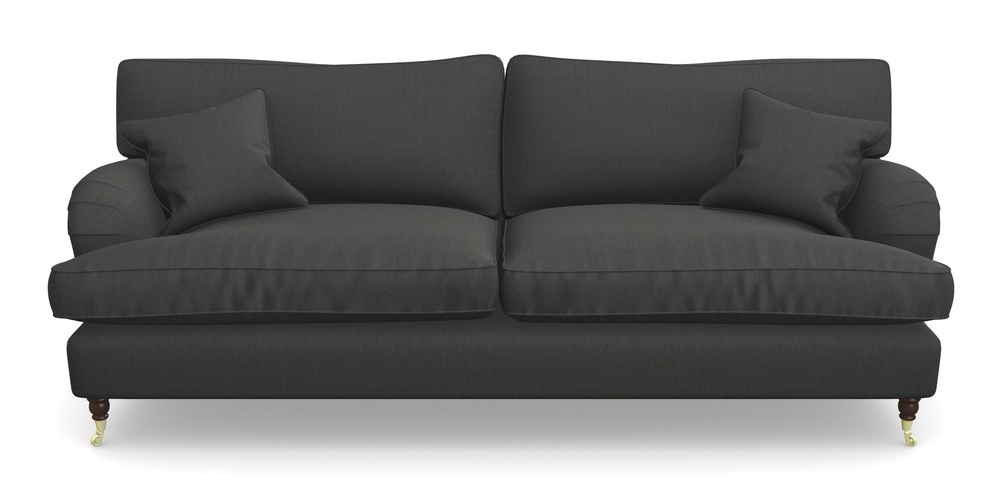 Product photograph of Alwinton 4 Seater Sofa In House Velvet - Charcoal from Sofas and Stuff Limited