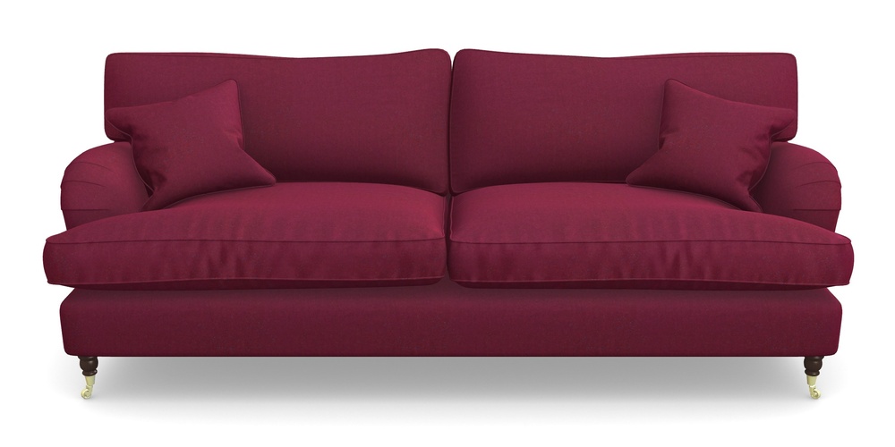 Product photograph of Alwinton 4 Seater Sofa In House Velvet - Claret from Sofas and Stuff Limited