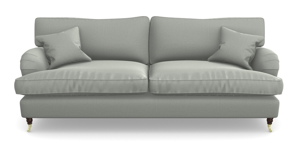 Product photograph of Alwinton 4 Seater Sofa In House Velvet - Elephant from Sofas and Stuff Limited