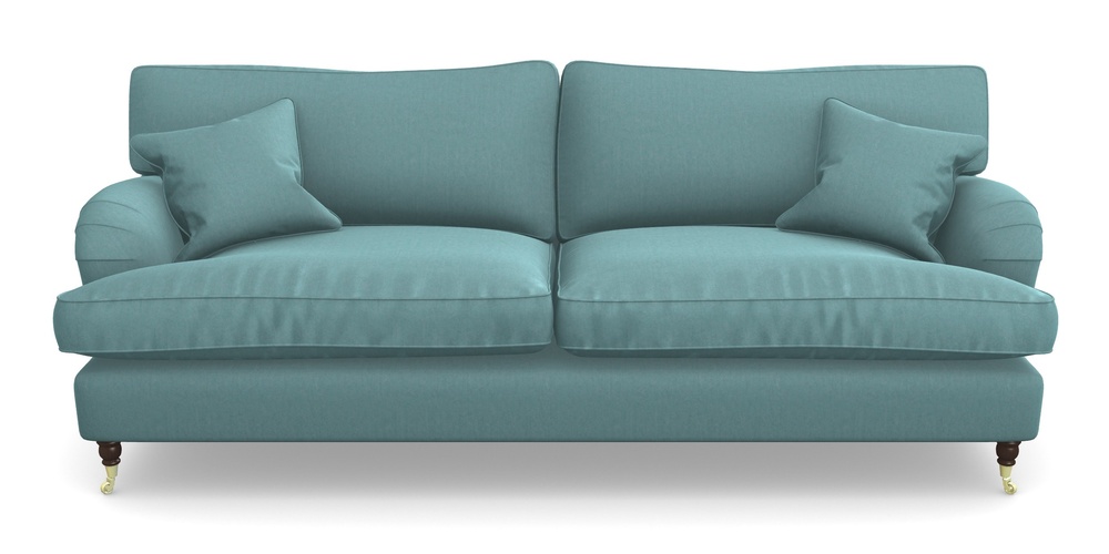 Product photograph of Alwinton 4 Seater Sofa In House Velvet - Wedgewood from Sofas and Stuff Limited